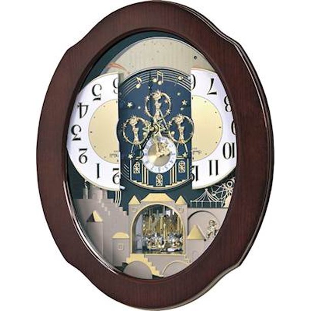 GRAND TIMECRACKER Musical Motion Clock by Rhythm Clocks