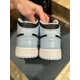 thumbnail image 4 of Ni - ke Size 6Y - Ni - ke Air Jordan 1 Mid GS Ice Blue Black White 555112-401 100% Areal, 4 of 5