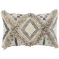 thumbnail image 1 of Ashley Liviah Diamond Throw Pillow in Natural, 1 of 10