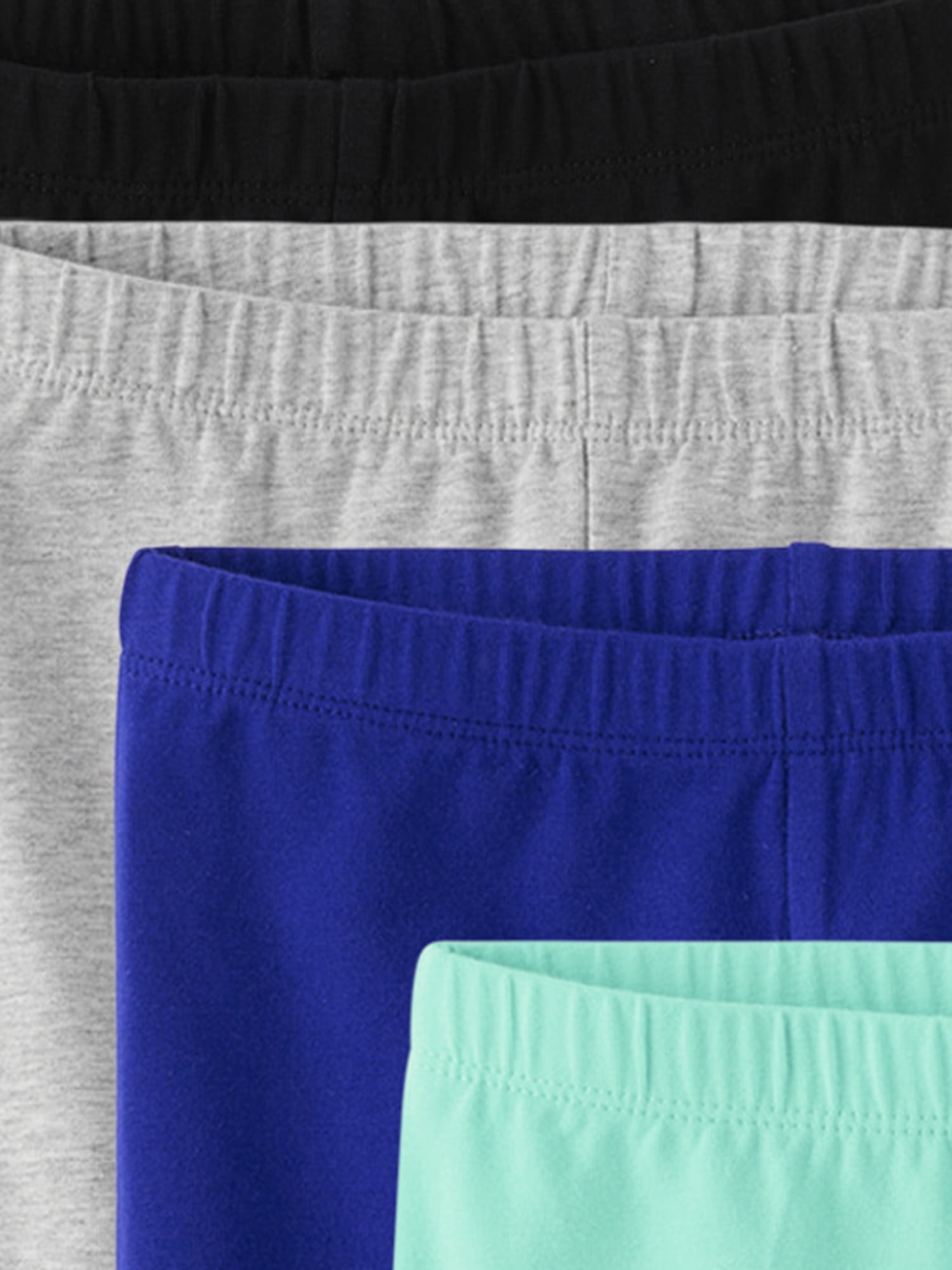 Girls Pull-On Everyday Bike Short, 8-Pack, Sizes XS-XXL