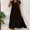 Black summer dresses, variant on SEMPAI Summer Dress for Women Summer Dresses Short Sleeve Round Neck Solid Knee-Length Sundress Summerdresses Active