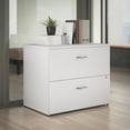 thumbnail image 2 of Bush Business Furniture 2 Drawer Lateral File Cabinet in Pure White, 2 of 3