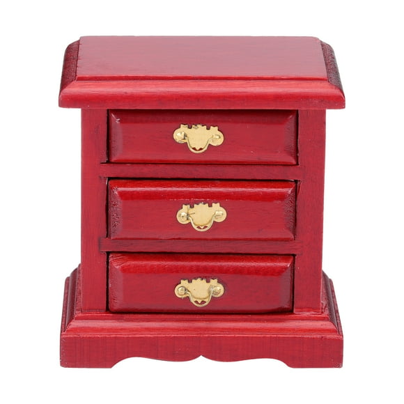 MasteelfCA Mini Armoire de Maison Ornement Bois Mini Armoire Décoration Mini Meubles