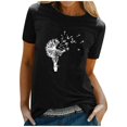 thumbnail image 1 of AMERTEER T-Shirt à Manches Courtes Imprimé pour Femme, 1 of 5