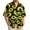 D Multicolor, variant on Mens Hawaii Beach Shirt Lapel Loose Fit Button Down Shirt for Men Summer Short Sleeve Shirt Q Multicolor Size L