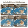 thumbnail image 7 of ODIKA 8'x10' Ultra-Soft Area Rug, Map Playroom Ocean Voyage Icons Nautical Frame Large Flowing Dynamic None Washable, Bare feet friendly, Silk-Touch for Bedroom, Under Sectional, 7 of 7