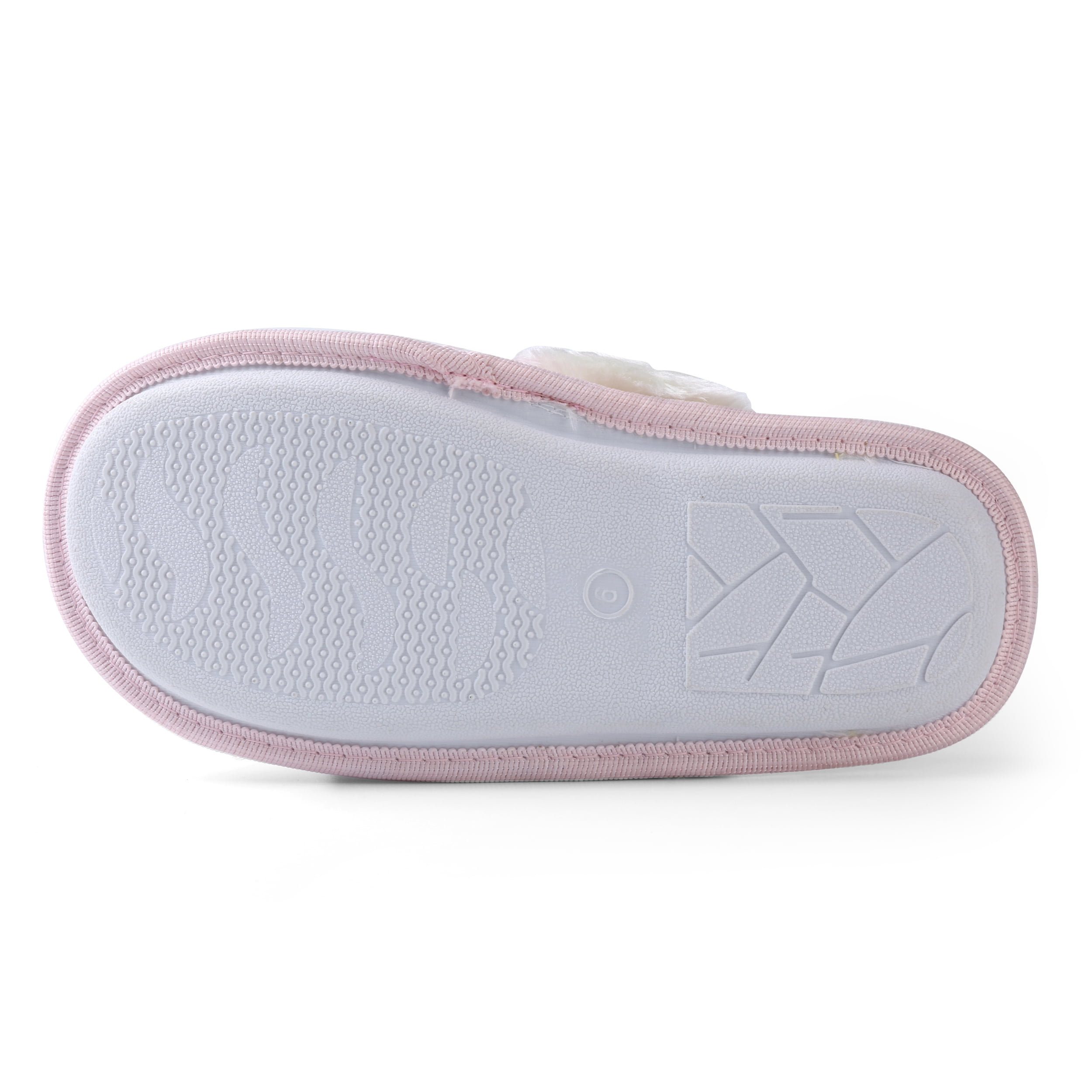 Women’s Sunrise Woven Plush Slippers – Warm Memory Foam Footbed with Non-Slip Rubber Sole for Indoor/Outdoor & Spa Use
