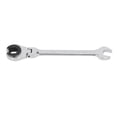thumbnail image 1 of Llave De Extremo Abierto Con Trinquete, Llave De Extremo Abierto Con Trinquete De Acero Cr V De Liberación Rápida De 17 Mm Y 8,5 Pulgadas Para Tuercas De Tubería De CA De Freno, 1 of 7