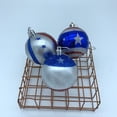 thumbnail image 6 of Qocolhg 12 Pcs 2.36 inch Patriotic Ornaments Hanging Balls, 4th of July Independence Day Tree Ornaments, Red White Blue Balls for Holiday Wedding Memorial Day Veteran Day Tree Decorations, Clearance, 6 of 7
