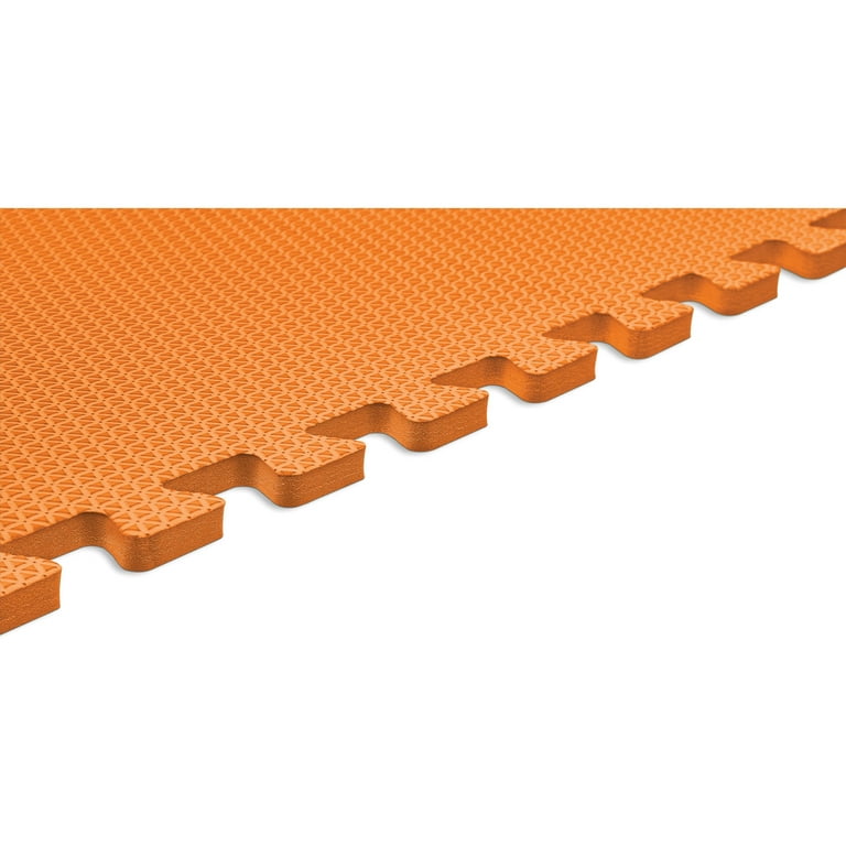 Norsk 24 sq ft Interlocking Foam Floor Mat, 6-Pack, Orange Norsk 24 sq ft Interlocking Foam Floor Mat, 6-Pack, Orange