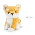 thumbnail image 4 of Ofertas del Cyber of Monday Ofertas del Black of Friday Juguetes por menos de $ 5 kkbbma Juguetes de peluche para cachorros Liquidación, perros Shiba de 6.7 pulgadas Lindos peluches Juguetes de, 4 of 8