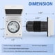 thumbnail image 2 of Entrada de alimentación RV Shore Nilight 50A 125/250 V Twist Lock SS2-50P, 2 of 9