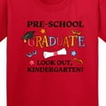 thumbnail image 4 of Inktastic Pre-school Graduate Look Out, Kindergarten Youth T-Shirt, 4 of 5