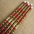 thumbnail image 3 of 1 Pc Pretty Bamboo Flute Chinese Style Flute Introductory Beginner Flute (D Key), 3 of 9