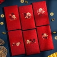 thumbnail image 4 of 6 Pcs Enveloppes Rouges du Nouvel An Chinois 2026, Paquets Angpao Hongbao pour le Nouvel An Lunaire, Enveloppes Cadeaux d'Argent Année du Dragon, Fournitures Festives Traditionnelles, 4 of 8