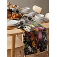 thumbnail image 3 of Spring Floral Table Runner Colorful Daisy Summer Botanical Butterfly Tablerunners 13 x 70 Inch, Table Decorations Tabletop Scarf for Summer Gathering Holiday Farmhouse Kitchen Dining Decor, 3 of 6