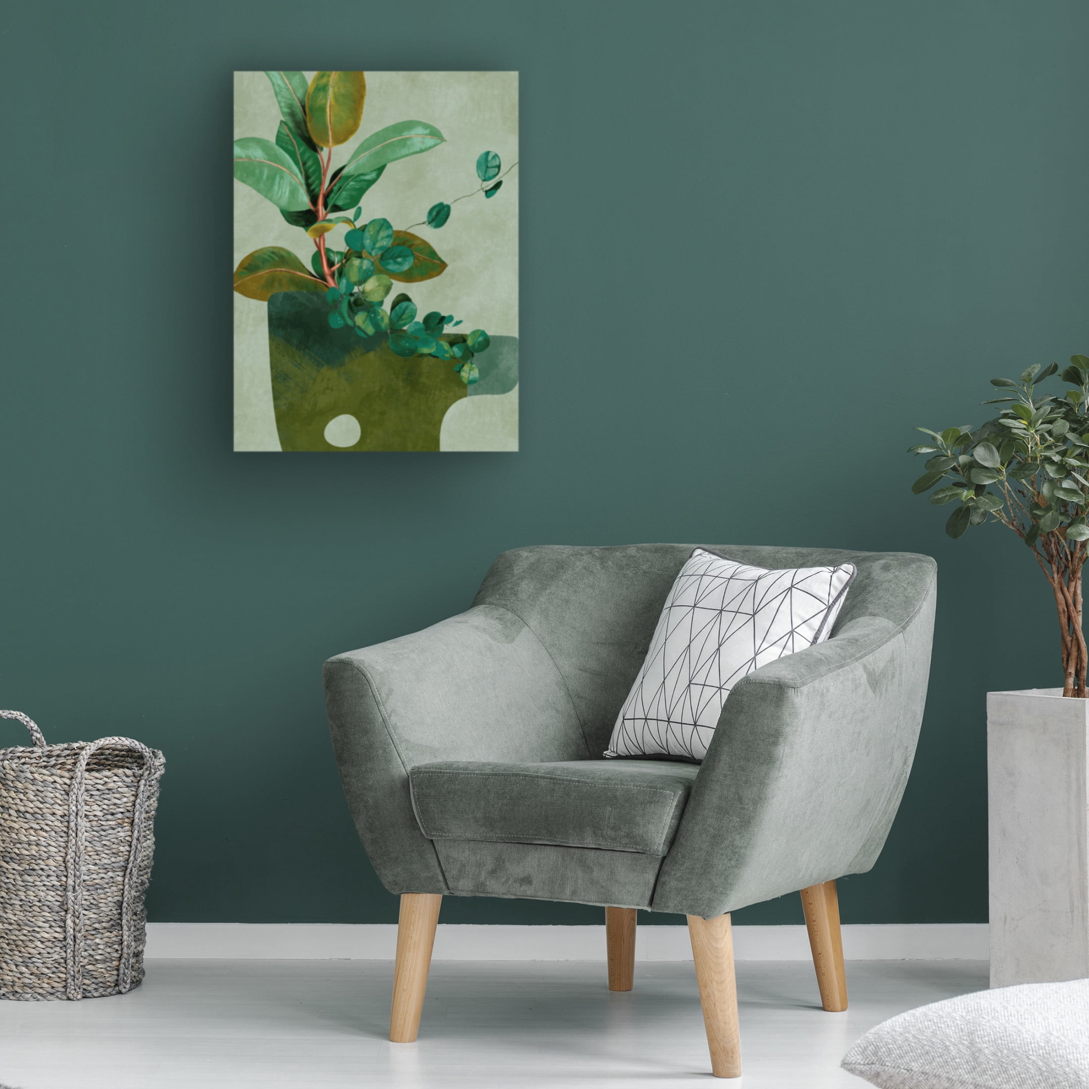 Trademark Fine Art Ana Rut Bre Leaves More 12 Canvas Wall Art