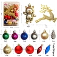 thumbnail image 2 of Xihbxyly Artículos para Mujeres Por Menos de 10 Dólares. Adorno Colgante para Árbol de Navidad, Decoración para Fiestas de Jardín, 30 Unidades, 2 of 7