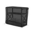 thumbnail image 3 of Bar Cart Cover 18 Oz Waterproof 100% Weather Resistant cart Cover with Air Pockets & Drawstring for Sung Fit (36"(H) x 40"(W) x 18"(D), Black), 3 of 6