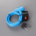 thumbnail image 2 of EeaseCA Colorful Lock Bike Cable Locks Road Bike Cycling Mountain Bike padlock Anti-Theft Chain Lock(Blue), 2 of 7