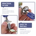 thumbnail image 5 of 4 Sets Drawer Replacement Key Door Lock, 5 of 8