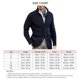 thumbnail image 5 of Chaqueta de hombre de color puro,Chaqueta de hombre Chaqueta masculina de moda con cuello en V Chaqueta de hombre con cuello en V optimizada para la excelencia, 5 of 6