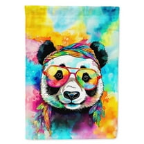 Hippie Animal Panda House Flag 28 in x 40 in