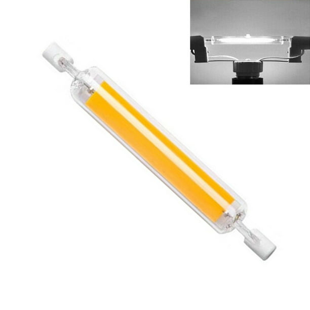 Led R7S Halogen Bulb 10W 78Mm 118Mm Glass Cob Tube Lamp Dimmable Replace Dhl - Walmart.com