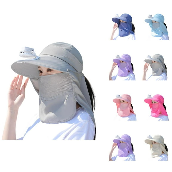 Gardening Sun Hat for Women – Tea Picker Style Full‑Face Shade Hat, Wide Brim Foldable Straw Hat with UV Protection for Cycling, Travel and Outdoor Use