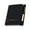 Black, variant on 3Pcs Small Coil-binding Notebook with Sticky Notes Index Tabs, Pen in Holder