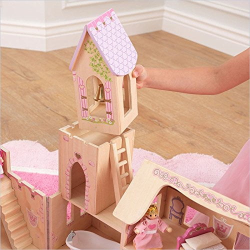 kidkraft princess castle dollhouse with furniture