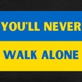 thumbnail image 3 of CafePress - You'Ll Never Walk Alone Pro Ukraine T Shirt - Womens Tri-blend T-Shirt, 3 of 4