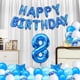 thumbnail image 3 of Banderines de feliz cumpleaños, globos de fiesta azules, confeti, globos de látex, decoraciones de cumpleaños, 3 of 5