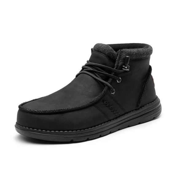 Bruno Marc Men's Casual Slip-On Loafers Warm Winter Shoes