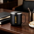thumbnail image 2 of TTJ Tasse Isolée Tasse en Acier Inoxydable 400 ml Tasse en Acier Inoxydable Tasse à Thé Isolée avec Couvercle et Poignée Tasse à Thé Isolée avec Couvercle Tasse à Café, 2 of 8
