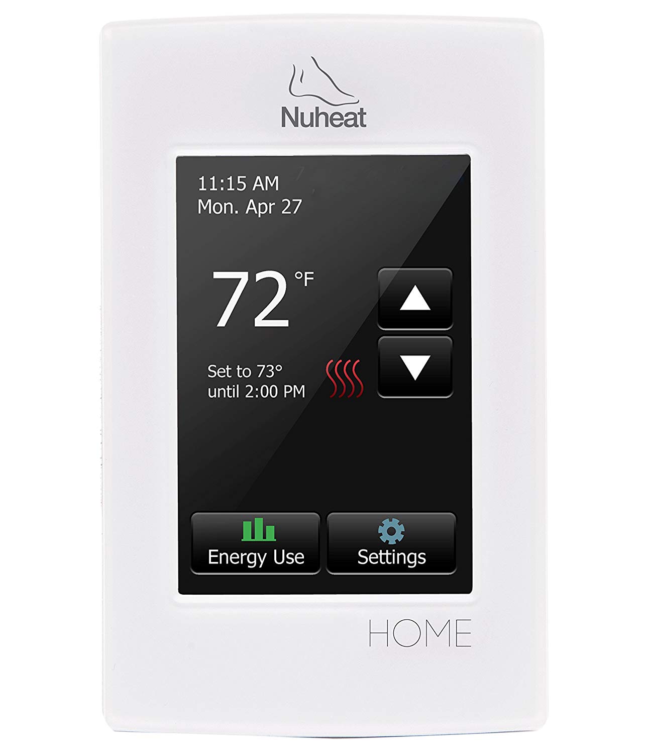 Nuheat Home Radiant Floor Heating Dual Voltage Programmable Thermostat