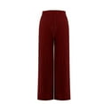thumbnail image 4 of Juniors Y2K Wide Leg Pants Shinning Sparkly Loose Fit Full Length Trouser for Wedding Party, 4 of 9