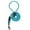 Blue, variant on Dog leash line length 47.24in No-Tangle Slip Lead Dog Leash – Padded Double Handle, Reflective Nylon, for Small Dogs