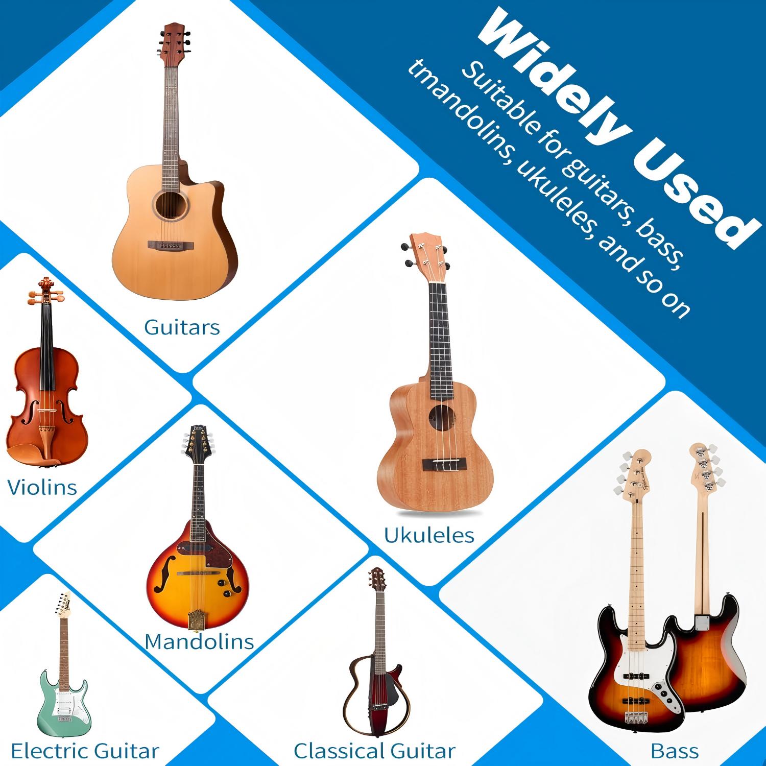Behome Foldable A-Frame Guitar Stand with Foam Arms photo 5