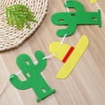 thumbnail image 2 of LABSERRON 2Sets Cactus Theme Banner Non-Woven Fabric Multi-Colored 11.8*5.5In Mexican Party Decorations, 2 of 8