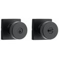thumbnail image 3 of Pismo Square Keyed Entry Knob featuring SmartKey Security in Satin Nickel, 3 of 7