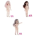 thumbnail image 1 of Cuerpo de muñeca BJD de 28cm con cabeza Zulema 21 piezas de repuesto articulación flexible, 1 of 8