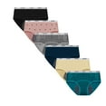 thumbnail image 4 of Ingzy Teen Girl Period Underwear Menstrual Panties Leak-Proof Organic Cotton Protective Briefs 6-Pack for Big Girls 8-16 Years, 4 of 7