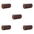 thumbnail image 2 of Dalazy 1/2/3/5 DIY Soft Fiber Leather Steering Wheel Covers - Personalize Driving Experience And Non Slide Whole hole coffee 5PCS, 2 of 6