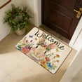thumbnail image 5 of Easter Decorations Bath Mat, Spring Decor Washable Carpet Bathroom Rugs, Soft Floor Mats for Home Entryways, Porches & Bath, Multicolor, 5 of 6