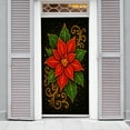 thumbnail image 4 of Hometravel Christmas Door Curtain Decor, Holiday Scene Background Door Cover, Festive Entryway Decorations for Home, Party Settings, 4 of 6