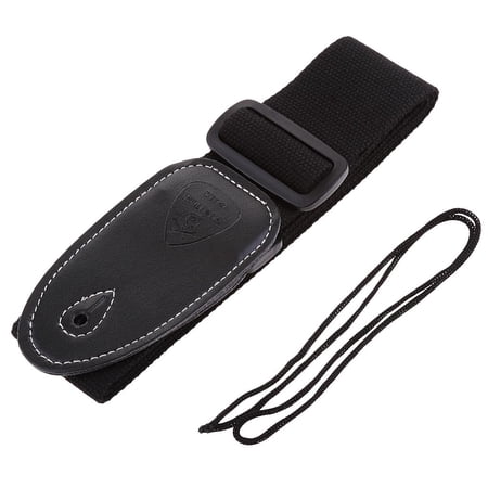 Adjustable guitar strap for folk / classical / electric guitar 140cm black