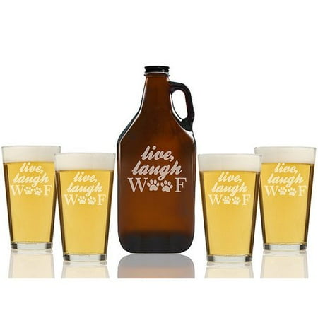 Chloe and Madison 5 Piece Growler Set