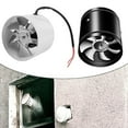 thumbnail image 5 of Large Fan Ventilation Fan HVAC Fans 150 Mm Extractor Fan Smoke Extractor Duct Fan 600 M³/h Inline Pipe Fan Quiet ,Fast Wind Speed, 5 of 5