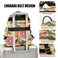 thumbnail image 3 of FORMRS Mini Backpack Purse for Women Quilted Travel Daypack Casual Shoulder Bag, Citrus Leaves, 3 of 7